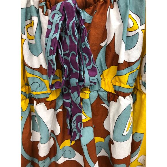 Nicole by Nicole Miller Yellow Print  Tank Size XL - Picture 5 of 6